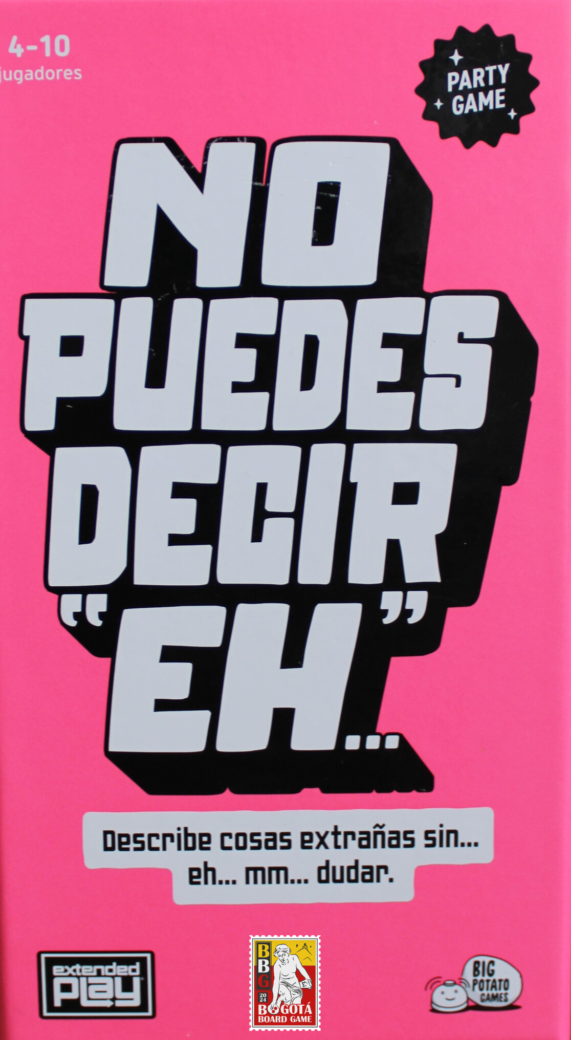 Caja del juego No Puedes Decir Eh