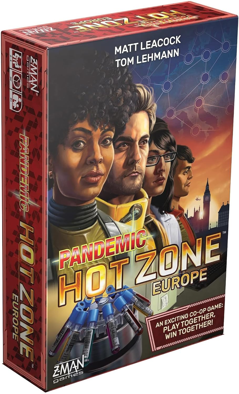 Caja del juego Pandemic Hot Zone: Europe