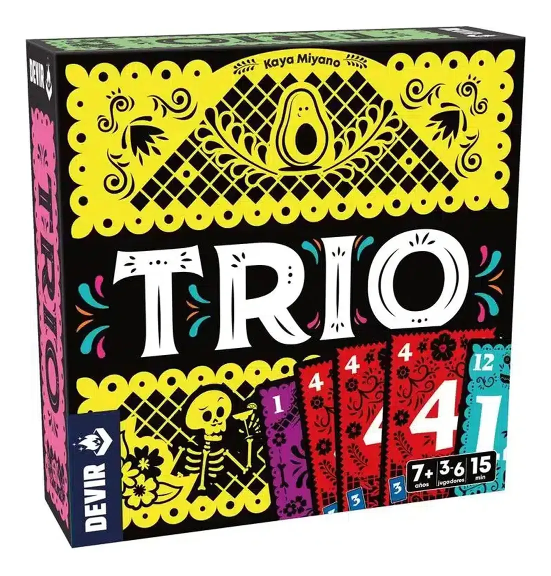 Caja del juego Trio