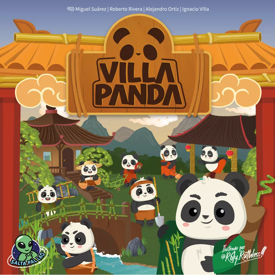 Caja del juego Villa Panda